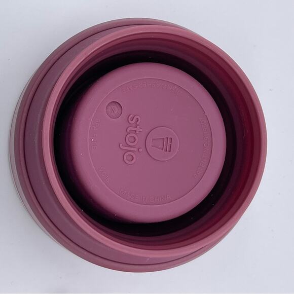 Stojo Collapsible Cup w/ 4 Reusable Silicone Straws - New in Box - Picture 4 of 10